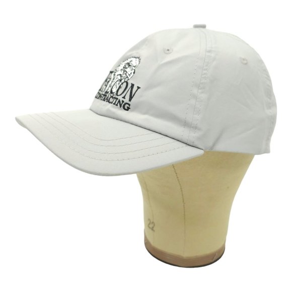 Falcon Contracting Embroidered Nylon Strapback Cap Trucker Baseball Hat Pukka - Picture 2 of 13